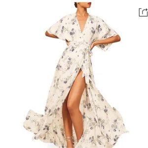 Reformation Willow Wrap Dress